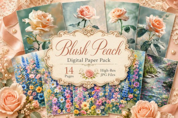 Download Vintage Junk Journal Paper - Premium Bundle