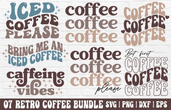 Download Retro Coffee SVG Bundle - Coffee PNG - Premium Resources